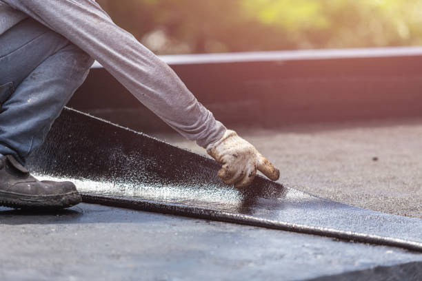 Professional Crawl Space Encapsulation technician working in North Baltimore, OH